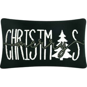 Almofada Christmas 50x30cm Verde Kasa