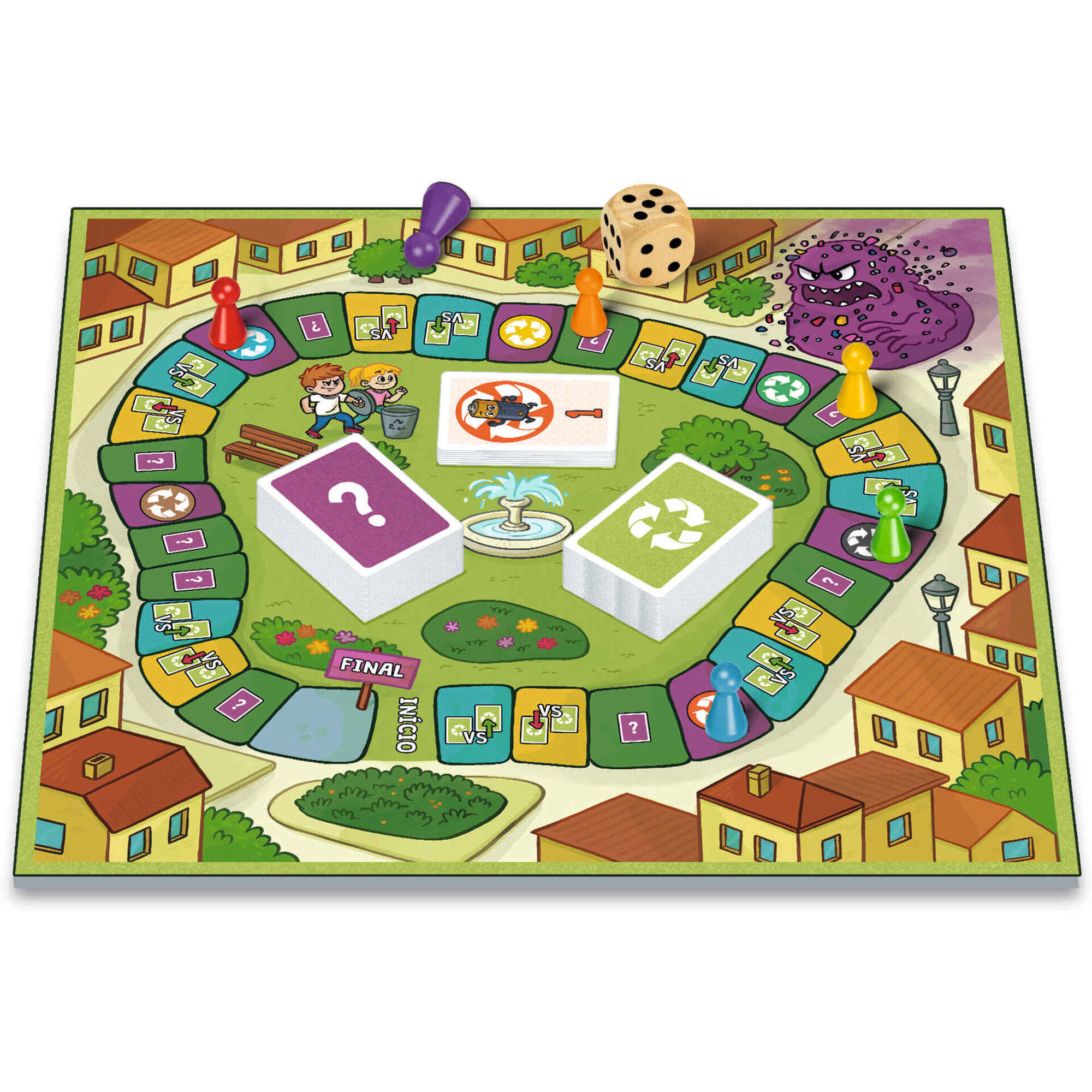 Clementoni - Jogo Batalha da Reciclagem