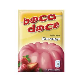 Preparado para Pudim de Morango Boca Doce