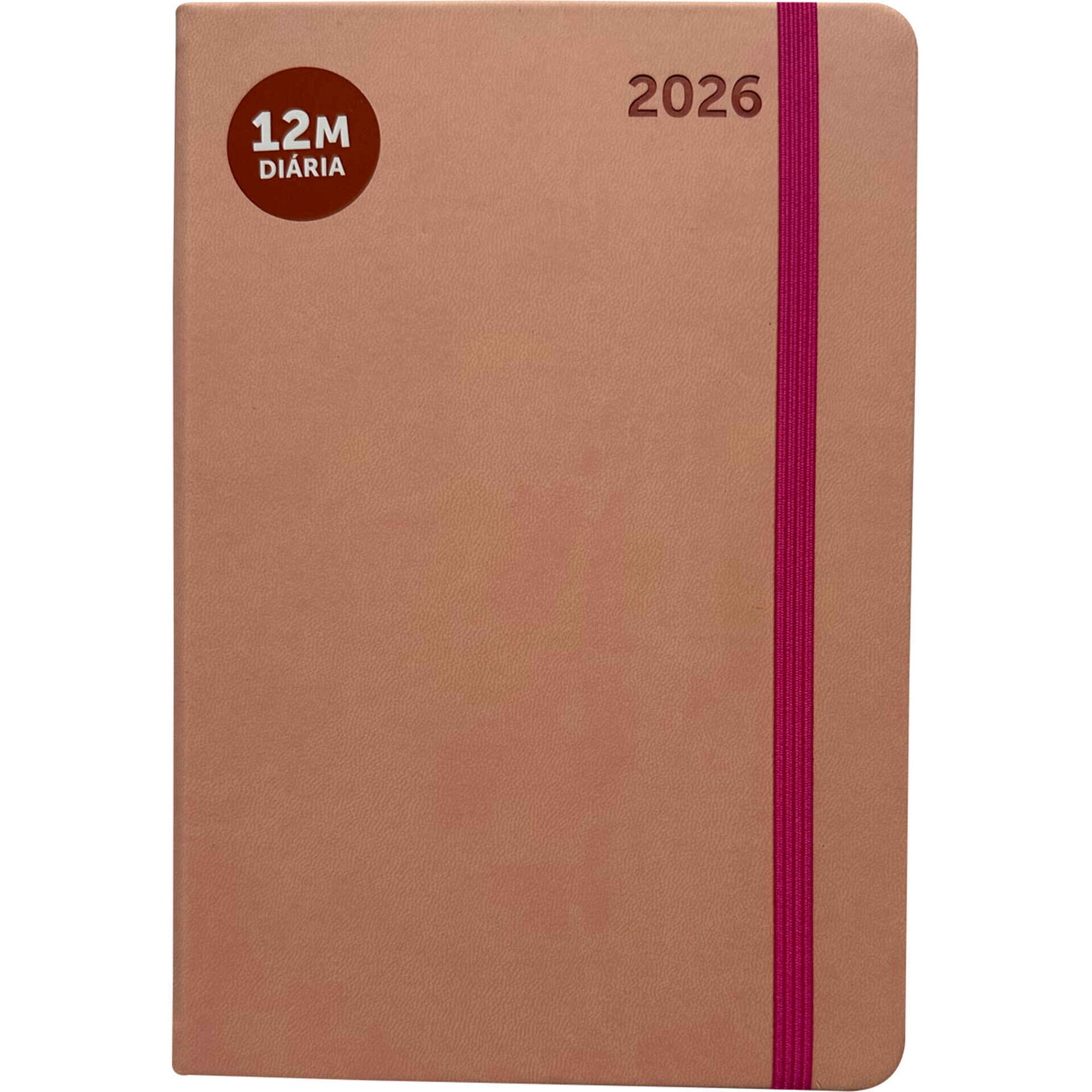 Agenda A5 2026 12 Meses (várias cores)