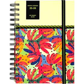 Agenda A5 2026 Espiral 16 Meses Tropic (v&aacute;rias cores)