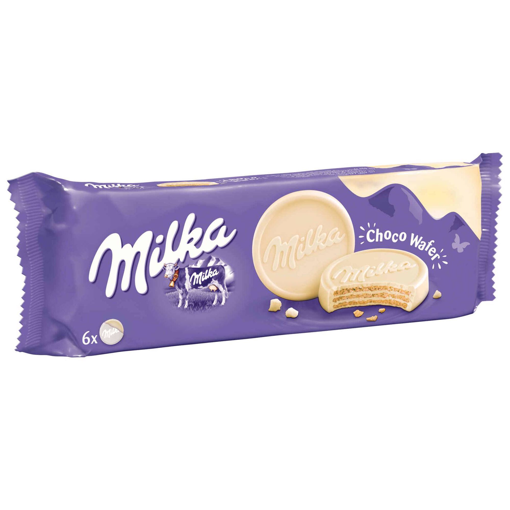 Bolachas Wafers de Chocolate Branco Bolachas Wafers de Chocolate Branco