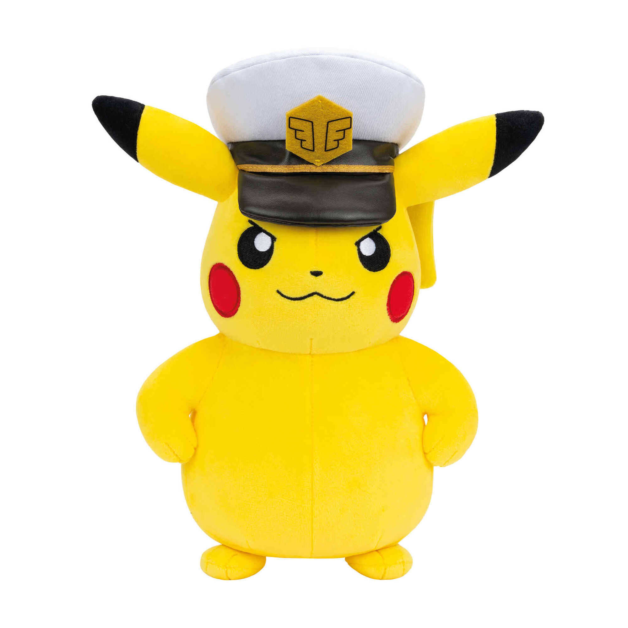 Peluche Capitão Pikachu 21cm