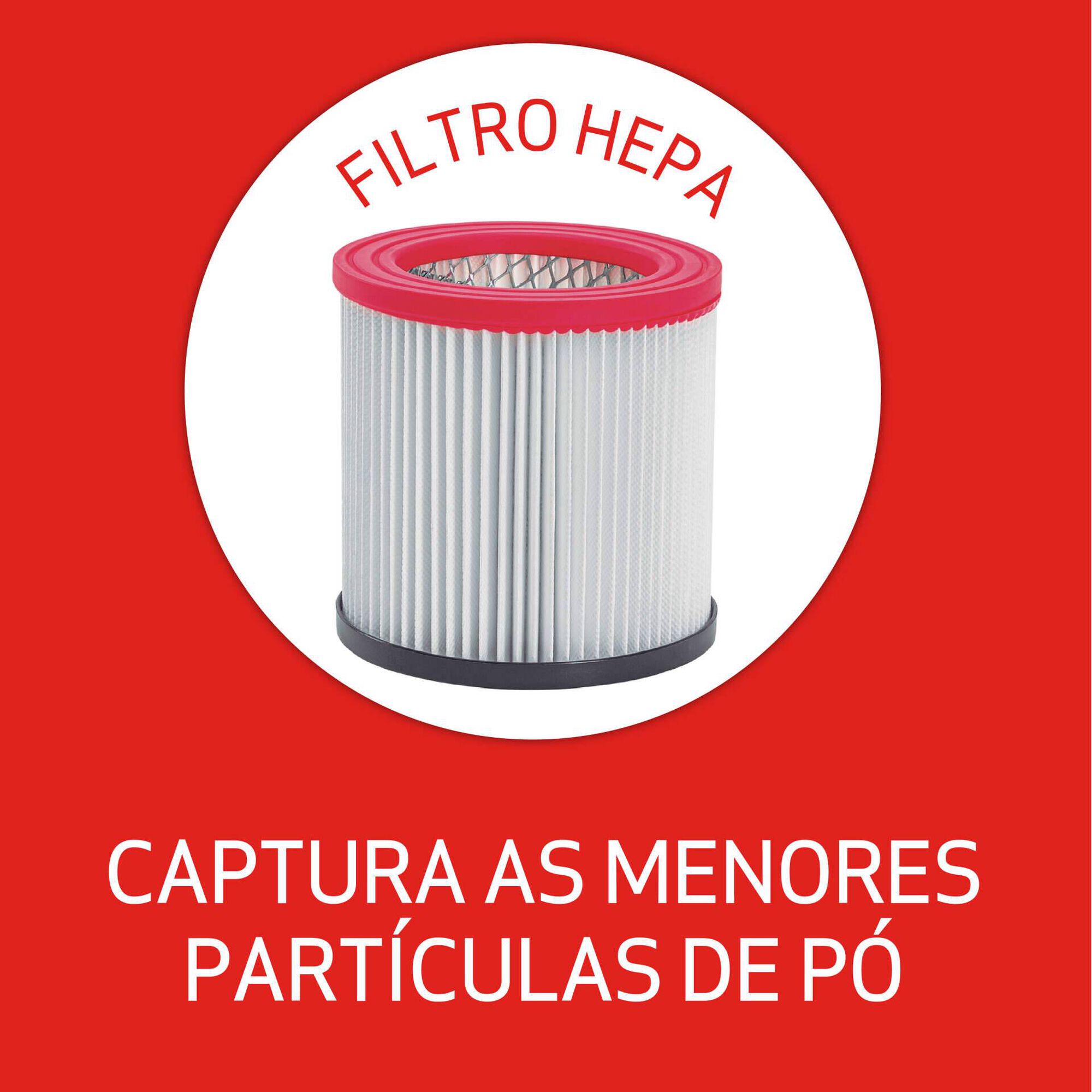 Aspirador S&oacute;lidos e L&iacute;quidos 20L Boost