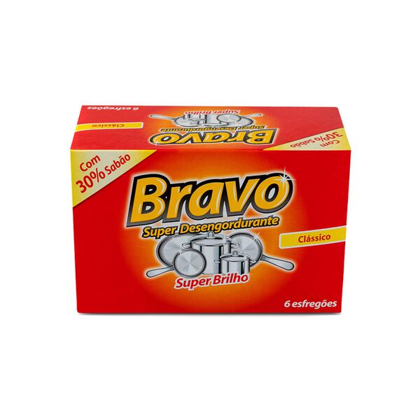 Esfregão Super Desengordurante Bravo