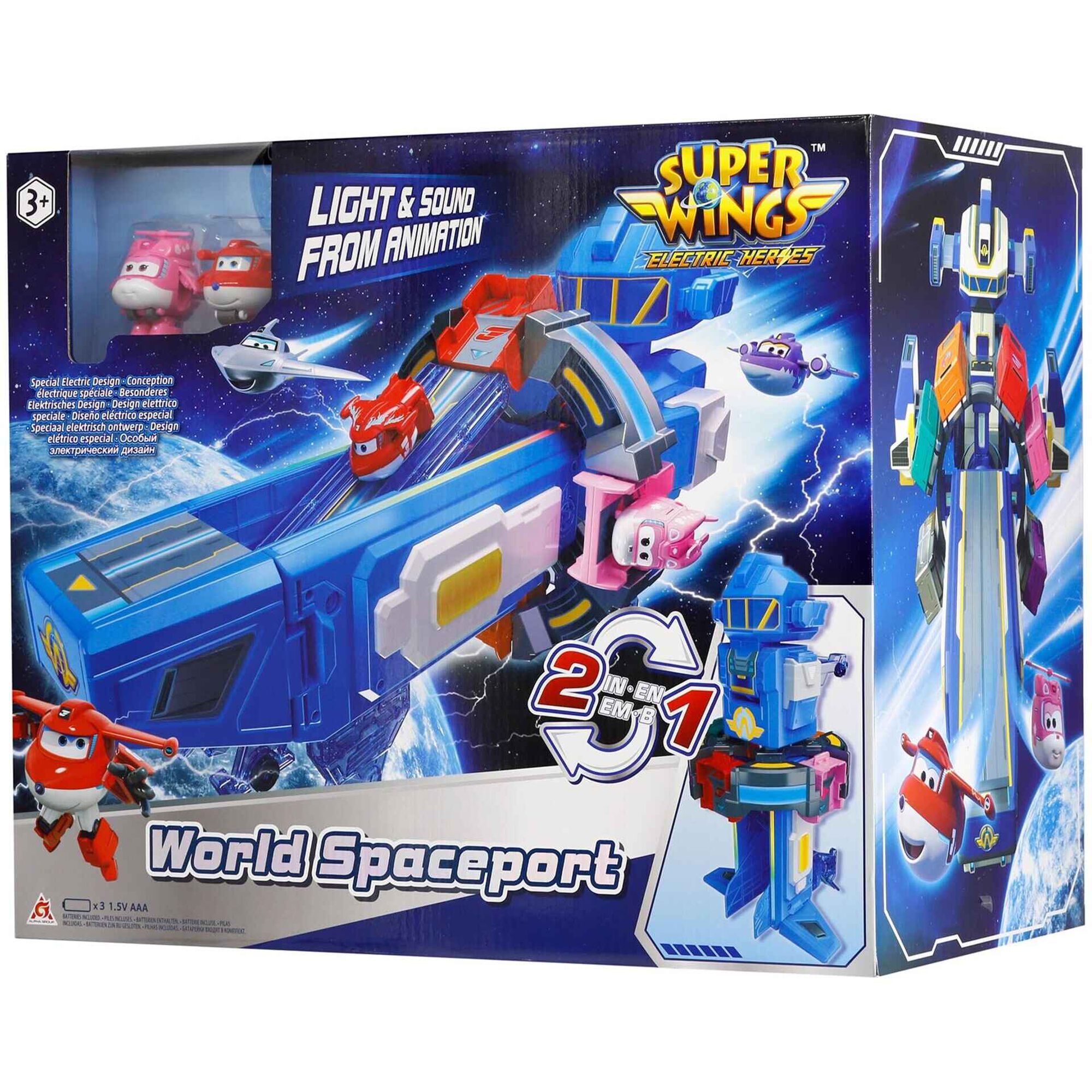 Super Wings - Playset World Spaceport