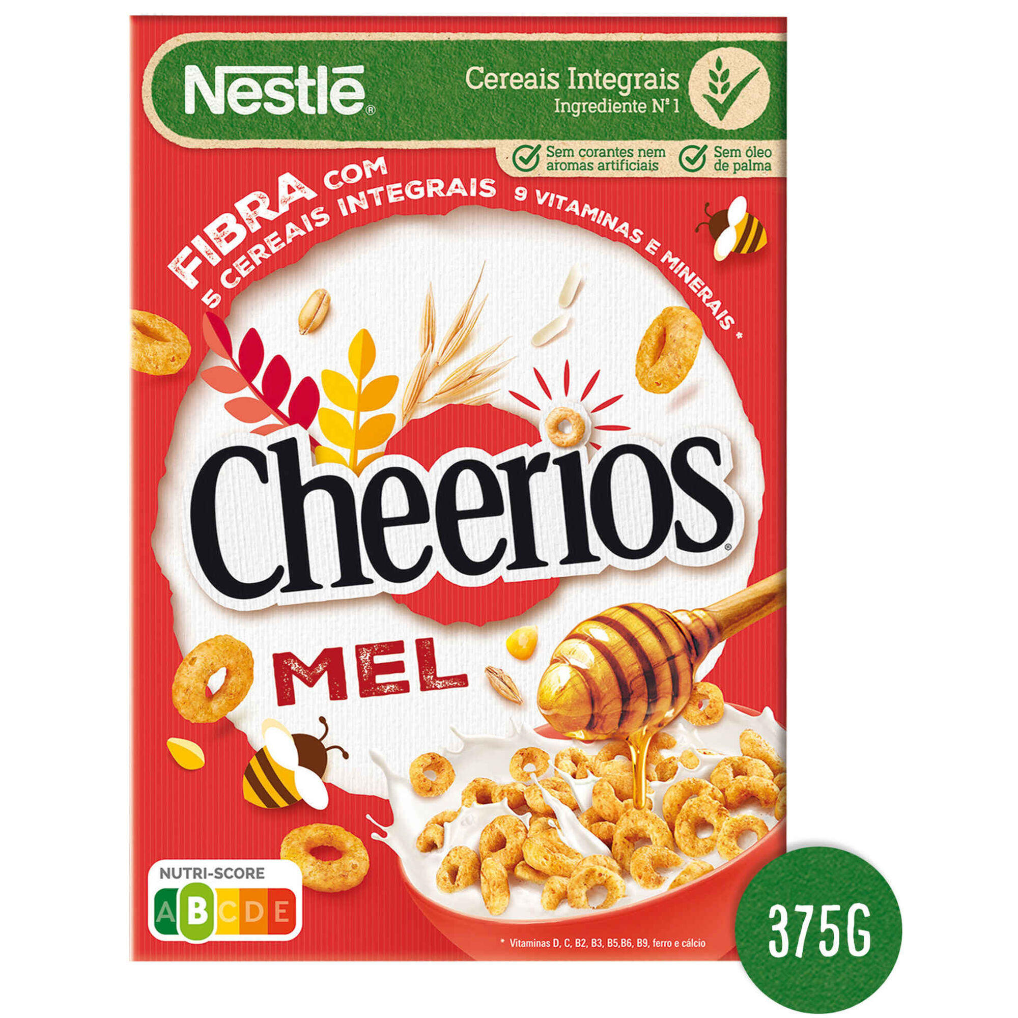 Cereais Cheerios Trigo, Mel e Aveia