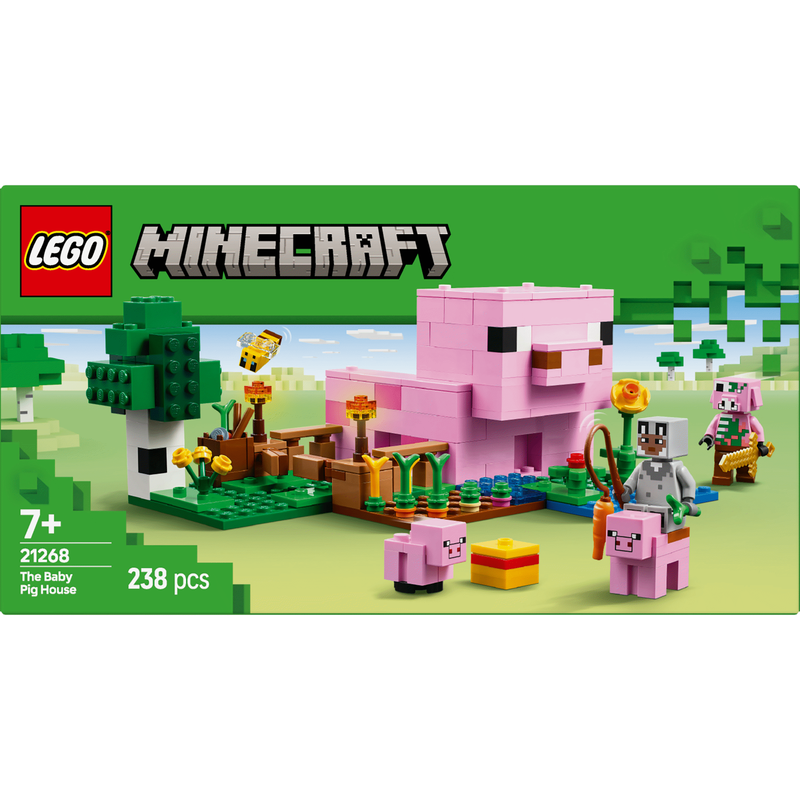 LEGO Minecraft - A Casa do Porco Bebé - 21268