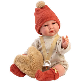 Beb&eacute; Luis Chor&atilde;o 45cm com Almofada