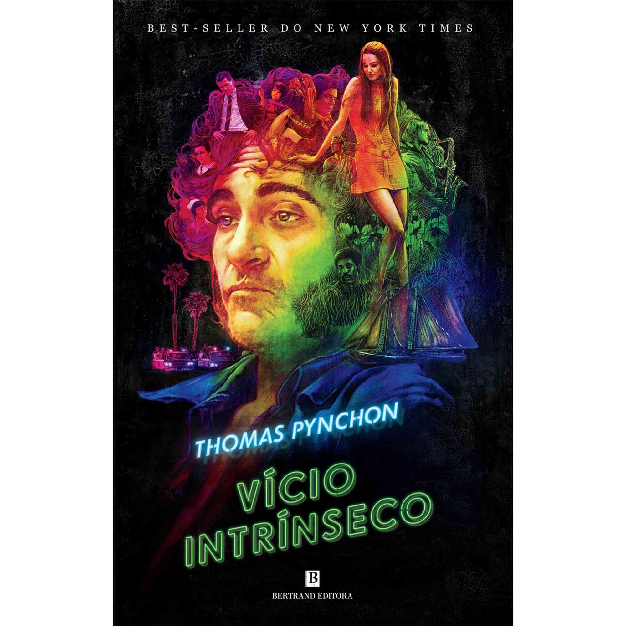 V&iacute;cio Intr&iacute;nseco - Sobrecapa de Thomas Pynchon
