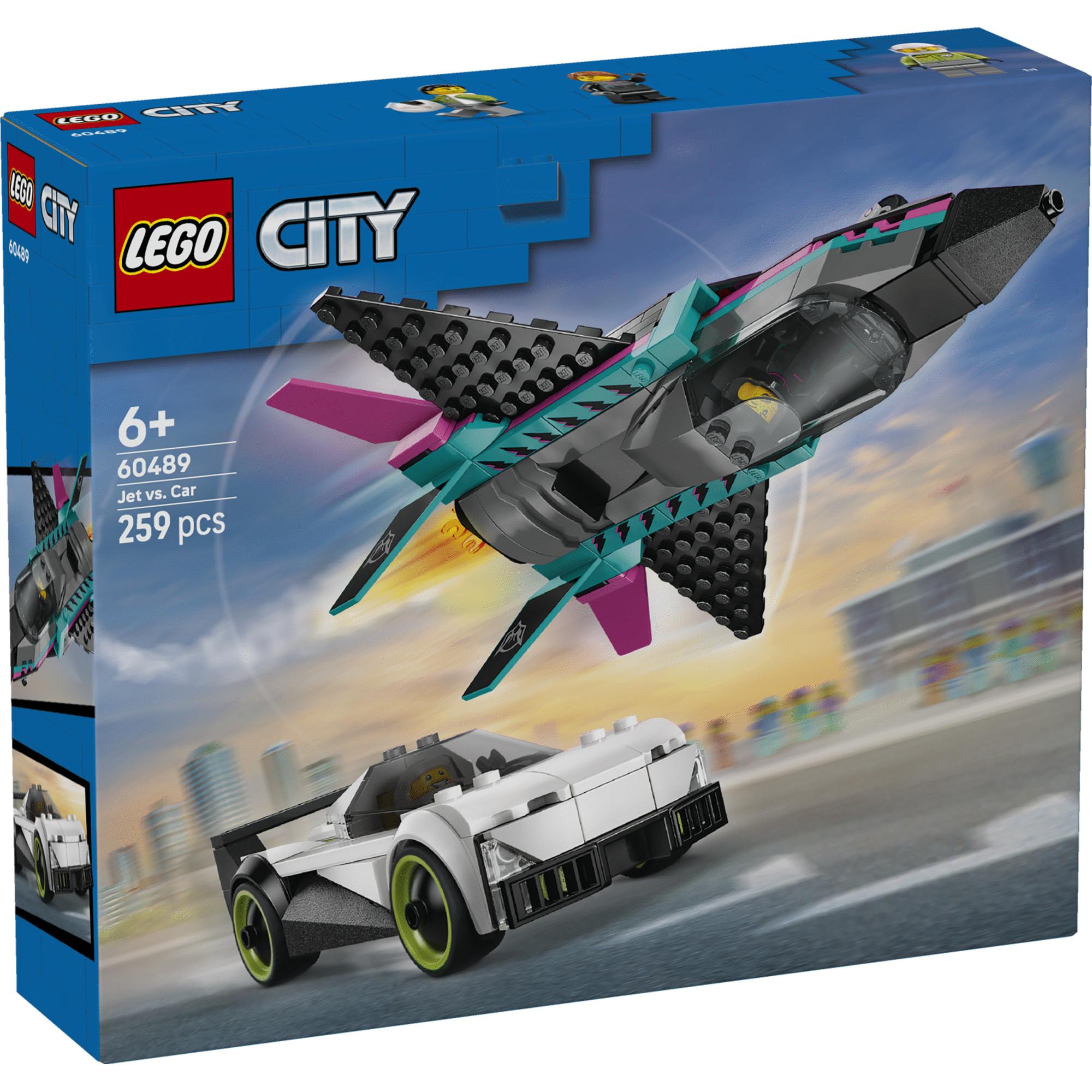 LEGO City - Jato Contra Carro - 60489