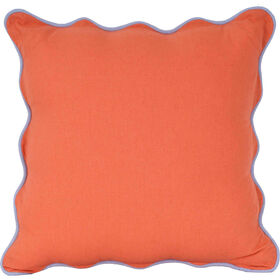 Almofada Lisa 45x45cm Laranja Kasa