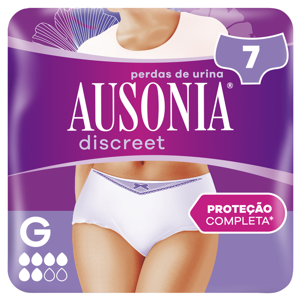Cuecas Incontinência Discreet Normal L Ausonia Discreet