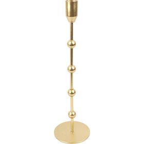 Castiçal 29cm Dourado
