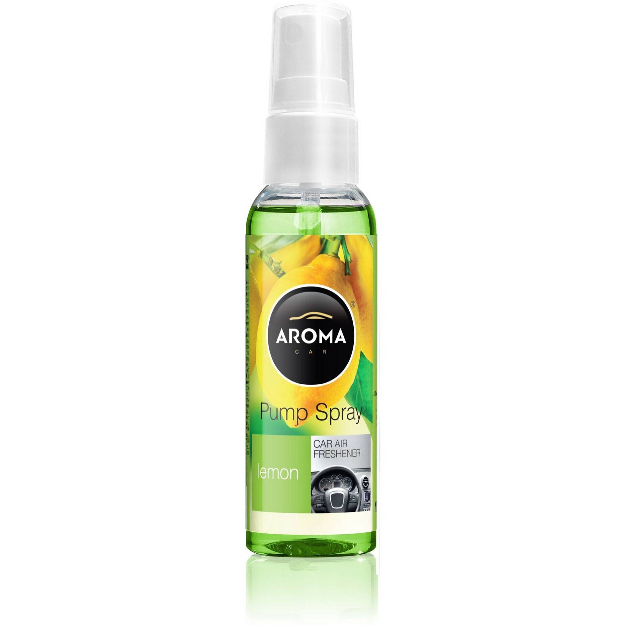Ambientador Spray Pump Lim&atilde;o Aroma Car