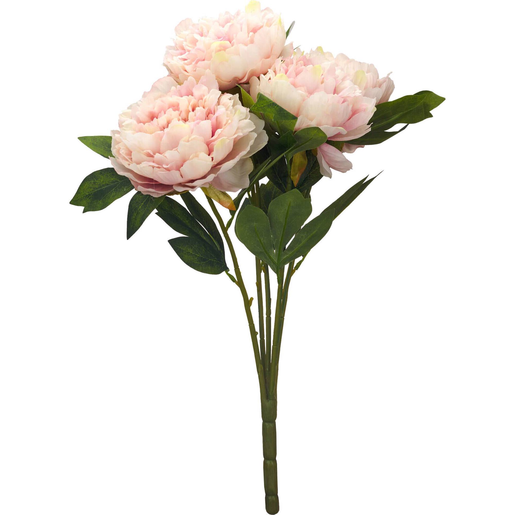 Conjunto Pe&oacute;nias Artificiais 33x19x51cm Rosa Kasa