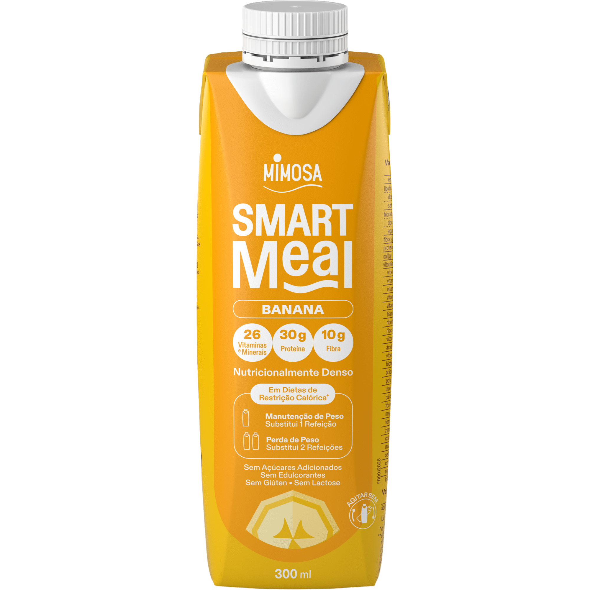 Bebida L&aacute;ctea Banana sem Lactose Mimosa