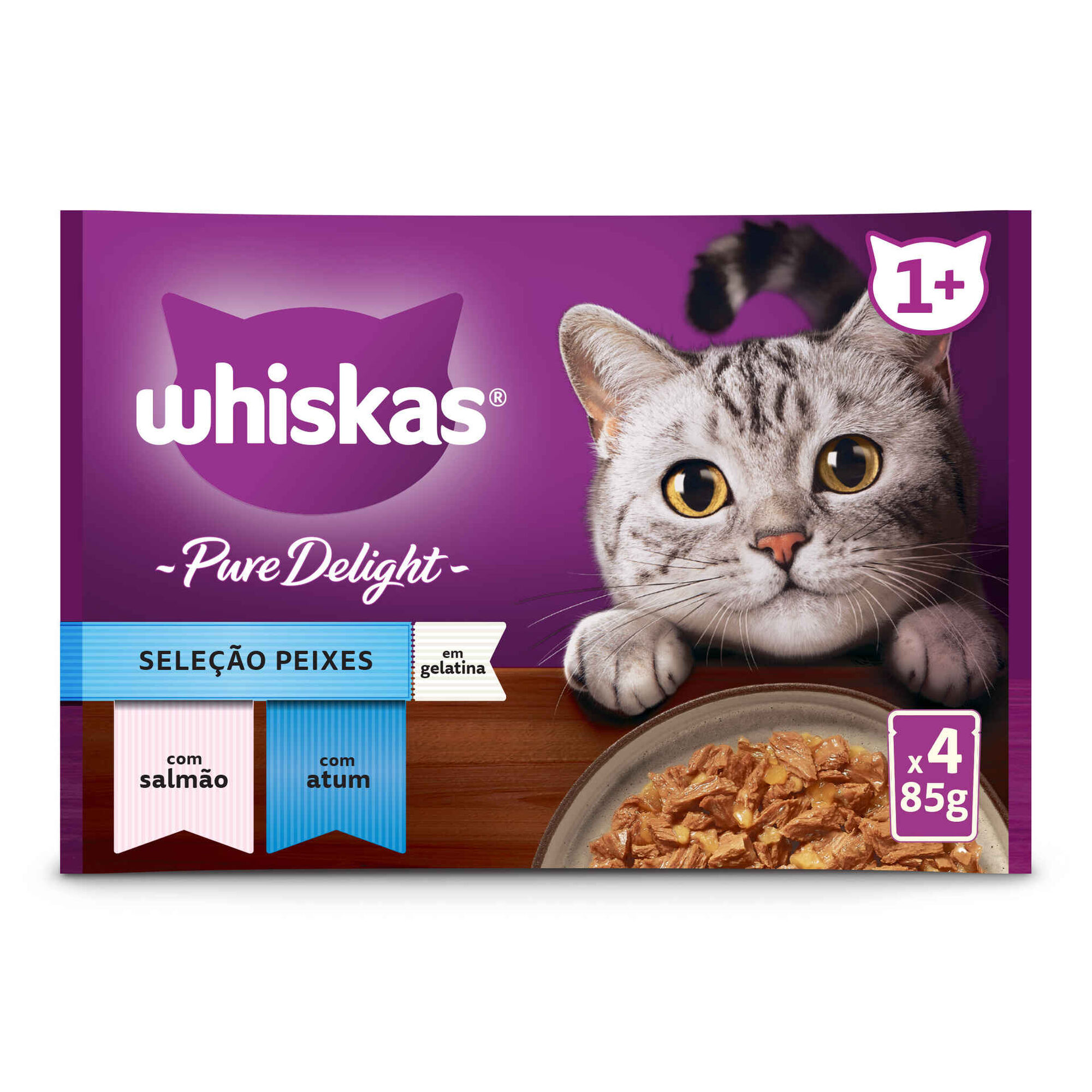 Comida Húmida para Gato Adulto Delight Peixe