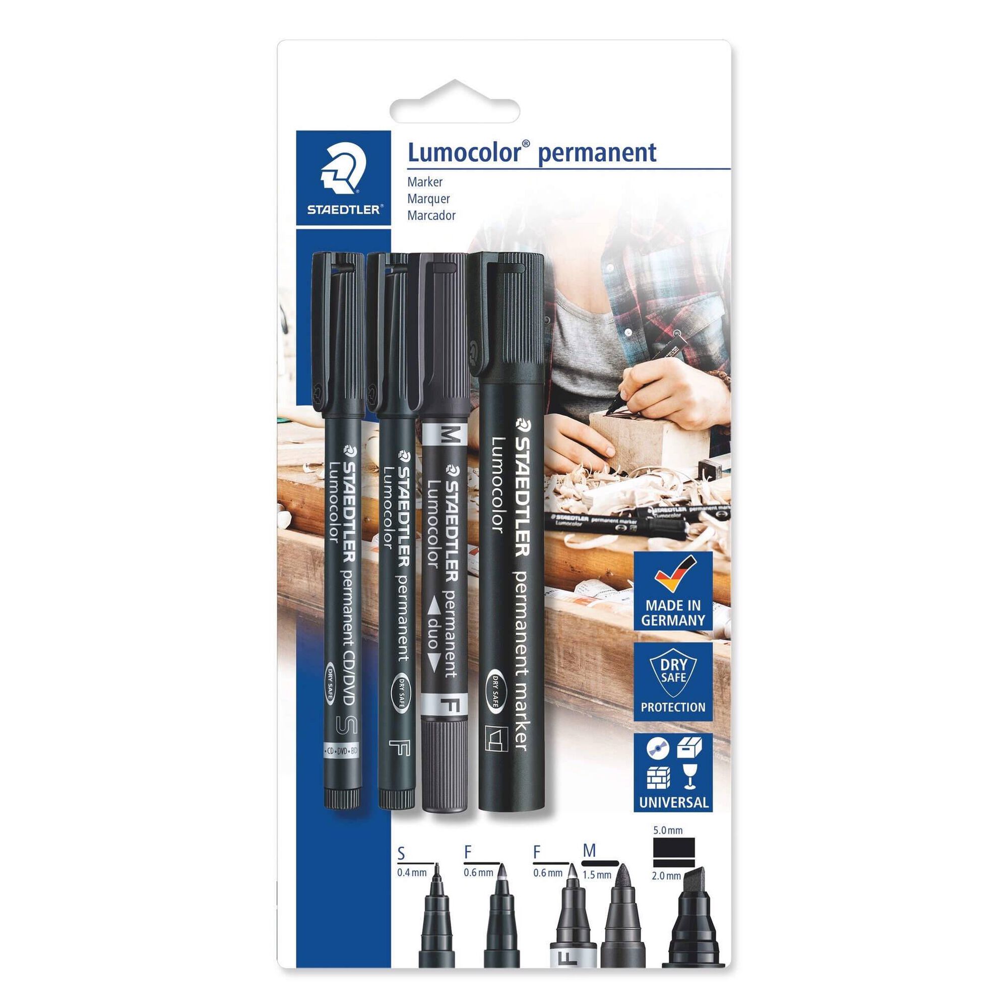 Marcador Permanente de Tinta Preta Marcador Permanente de Tinta Preta