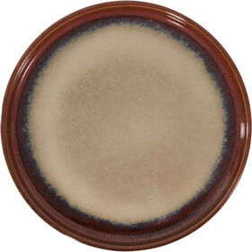 Prato Sobremesa Reativo Bordô Tavira