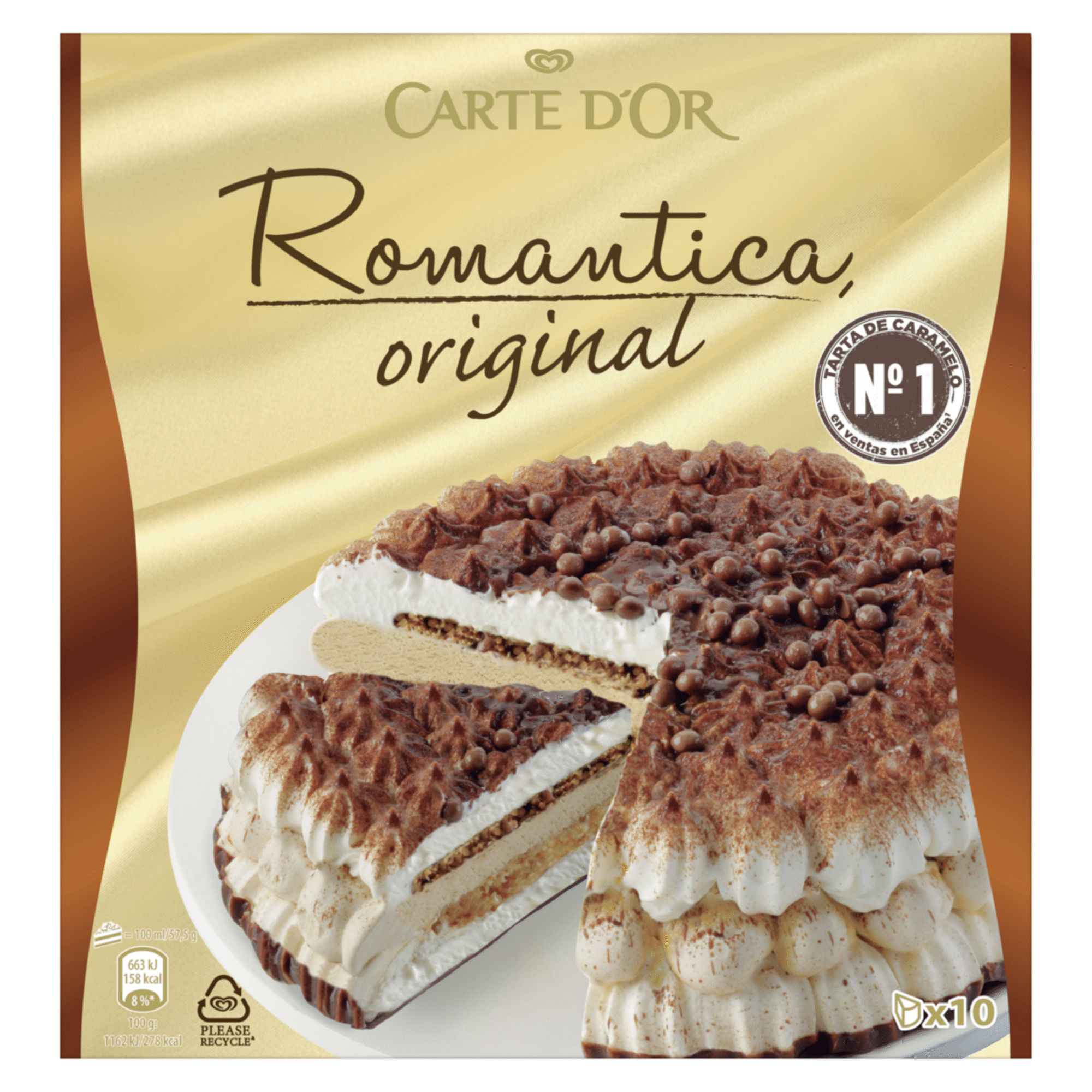 Tarte Gelada Romântica