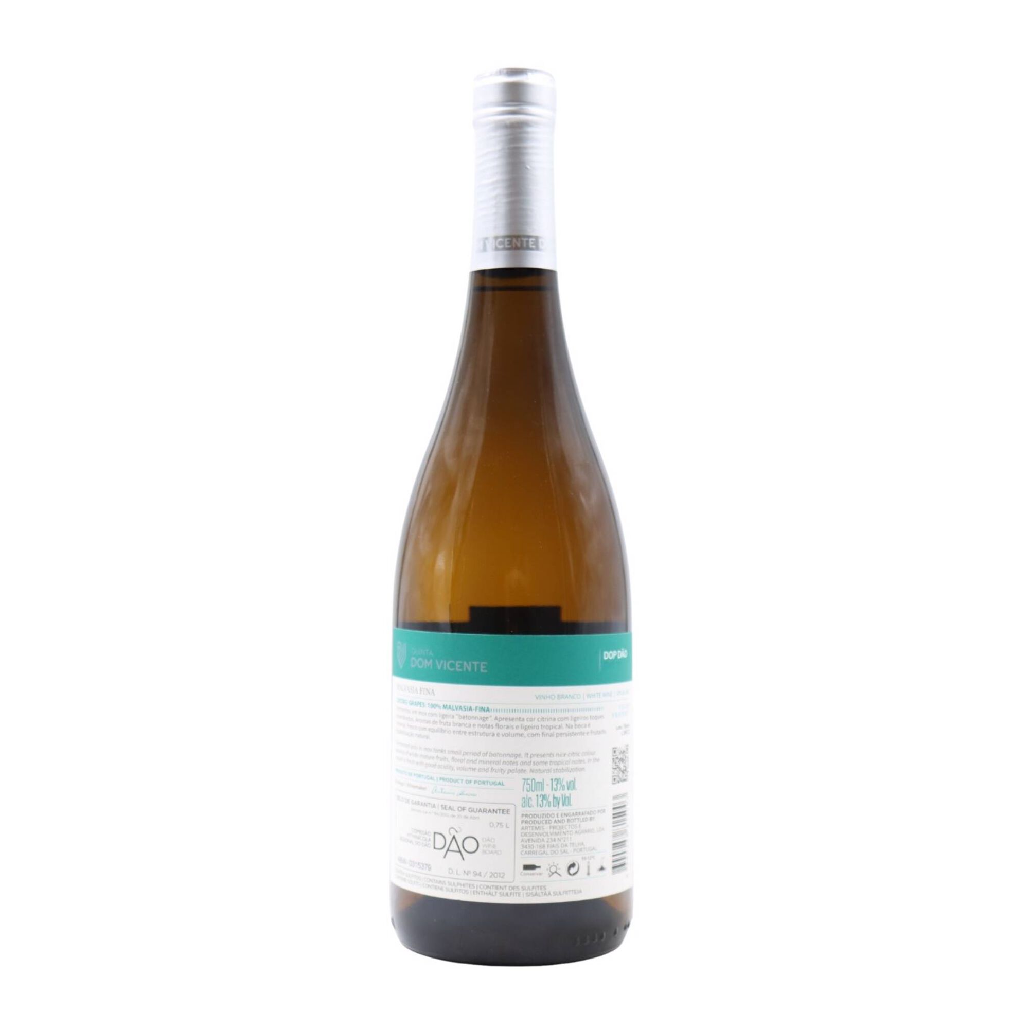 Dom Vicente Malvasia Fina D&atilde;o Vinho Branco