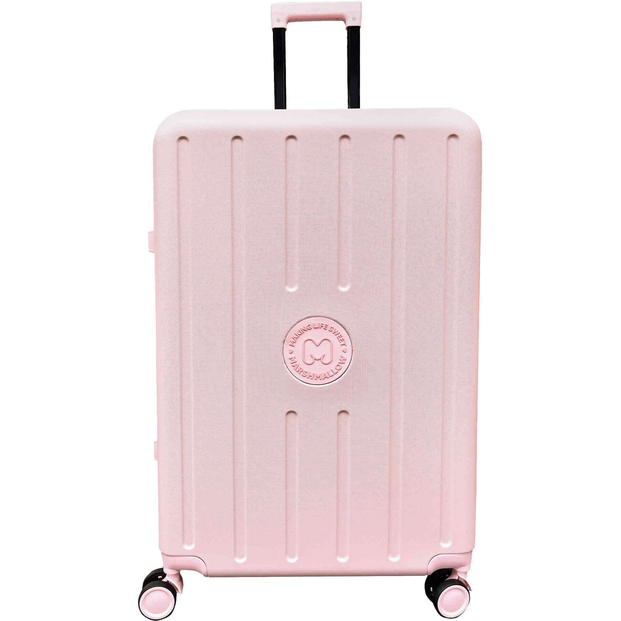 Mala de Viagem Grande 4 Rodas Rosa Marshmallow Mala de Viagem Grande 4 Rodas Rosa Marshmallow