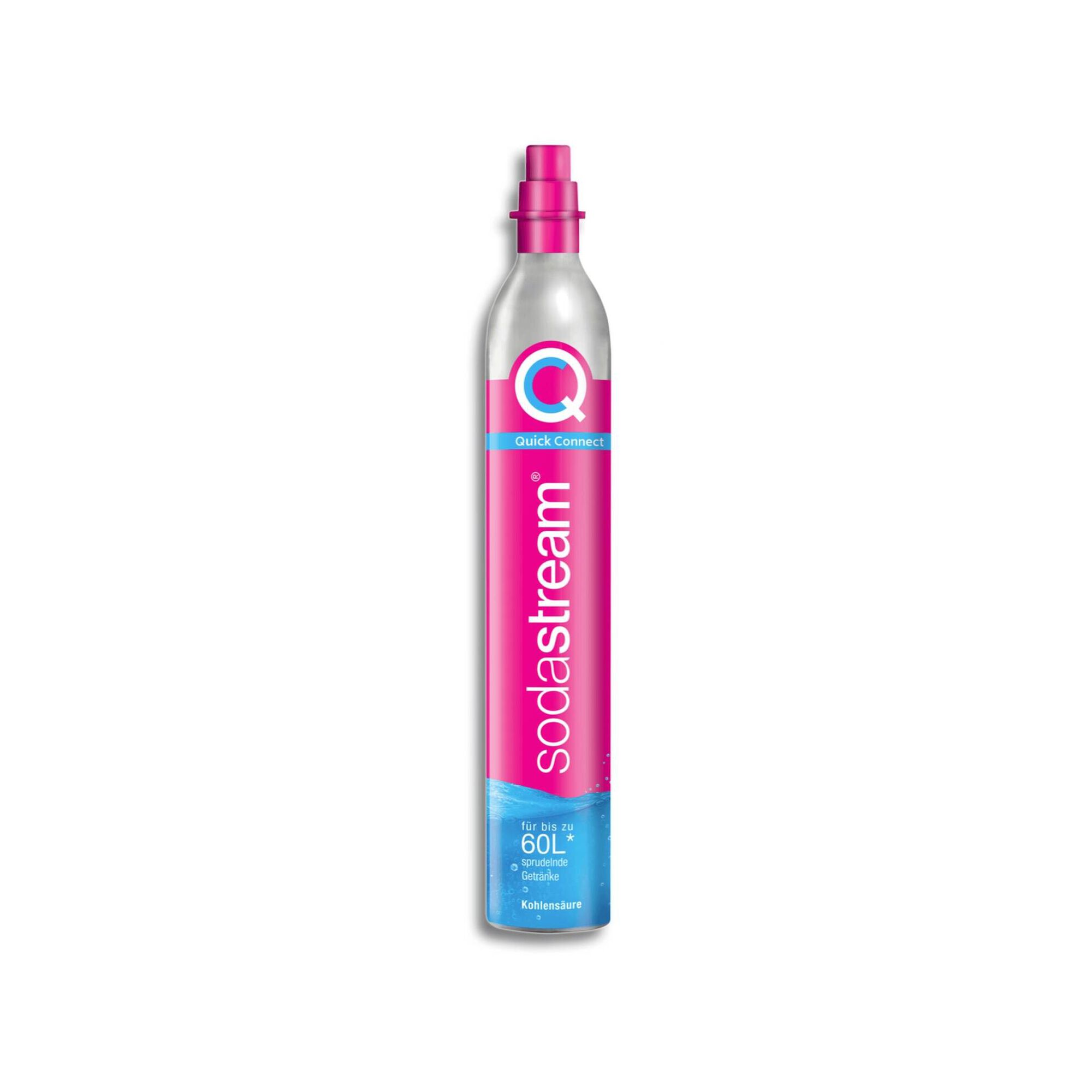 Cilindro CO2 Quick Connect Rosa