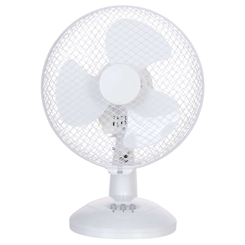 Ventoinha de Mesa 26cm 30W 2 Velocidades Bazarão