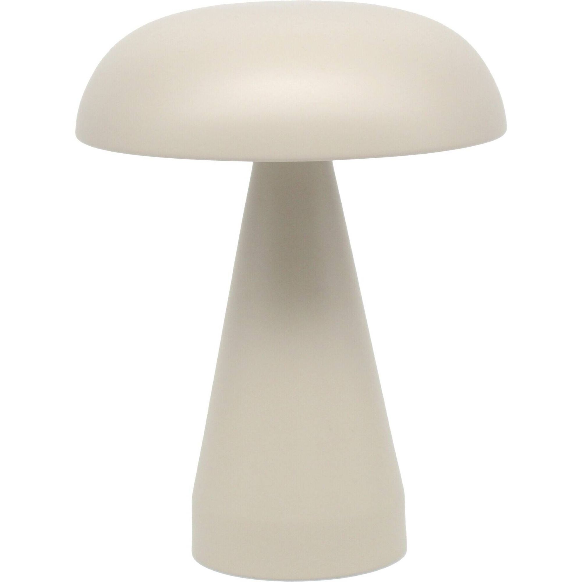 Candeeiro de Mesa Cogumelo Bege