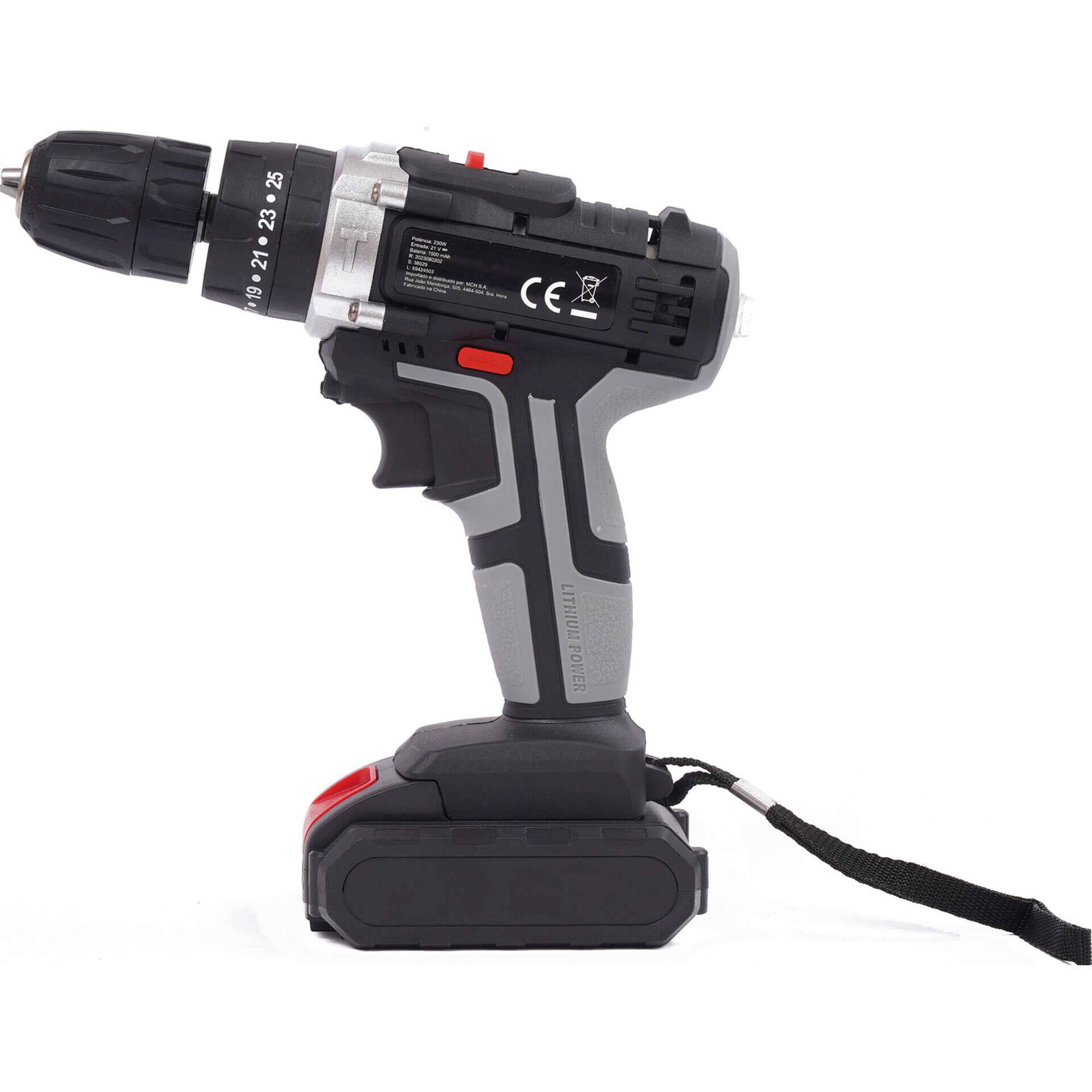 Berbequim 21V 1500 Torque Bazar&atilde;o