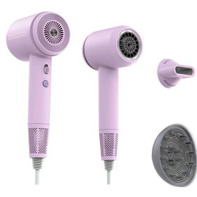 Secador Iónico com Necessaire Roxo Secador Iónico com Necessaire Roxo