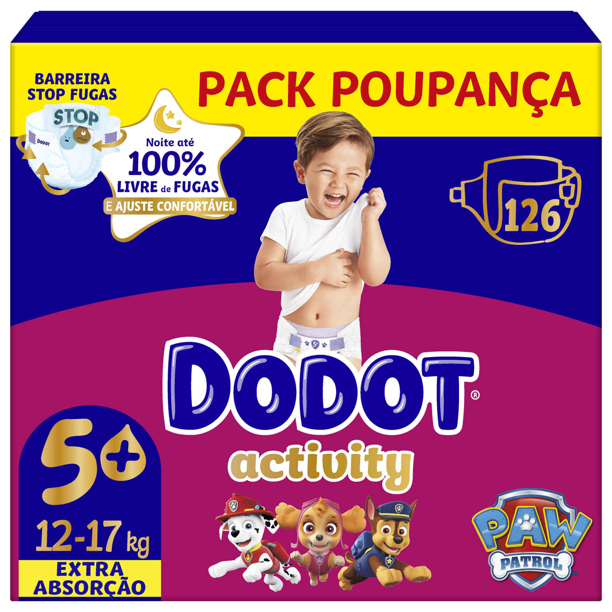 Box Fraldas Activity 12-17kg T5+