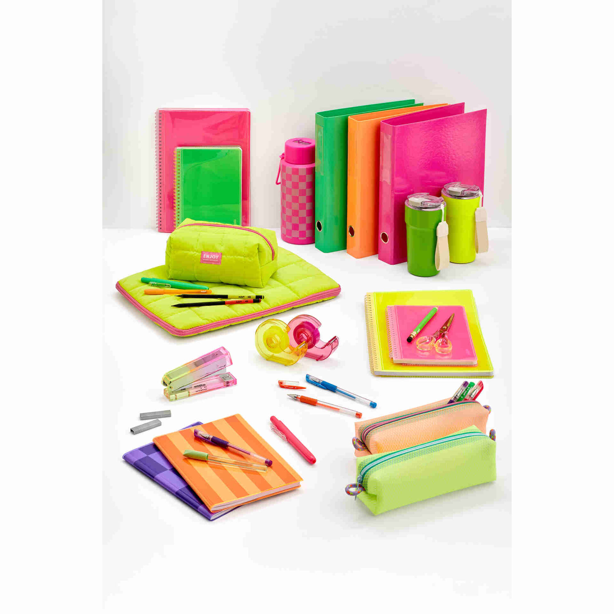 Estojo Basics Neon (v&aacute;rias cores) Note!