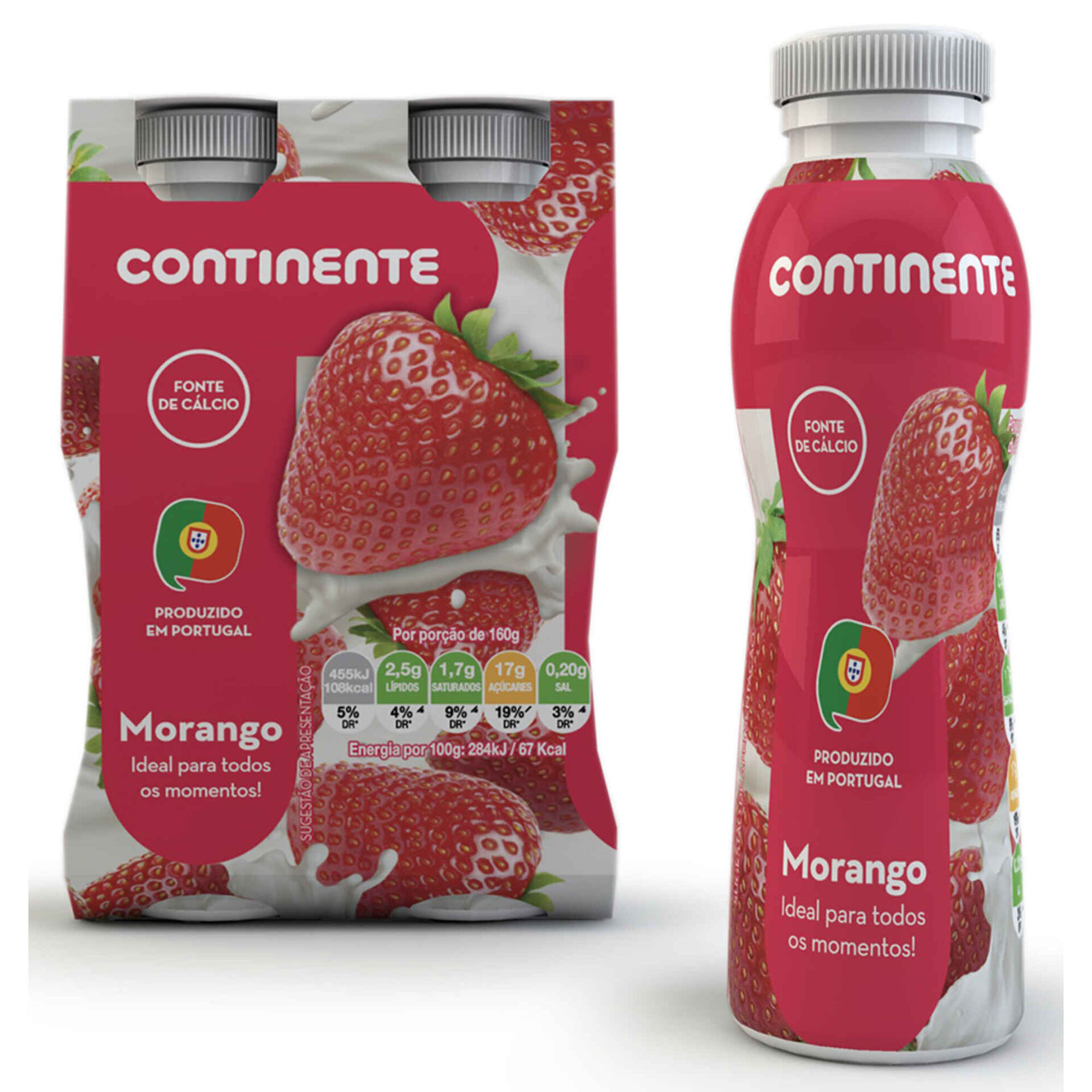 Iogurte Líquido Morango Iogurte Líquido Morango