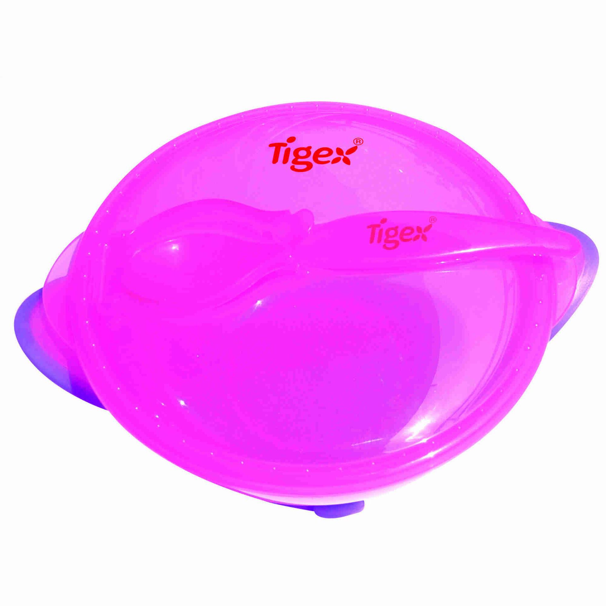 Prato com Tampa e Colher +6M (v&aacute;rias cores)