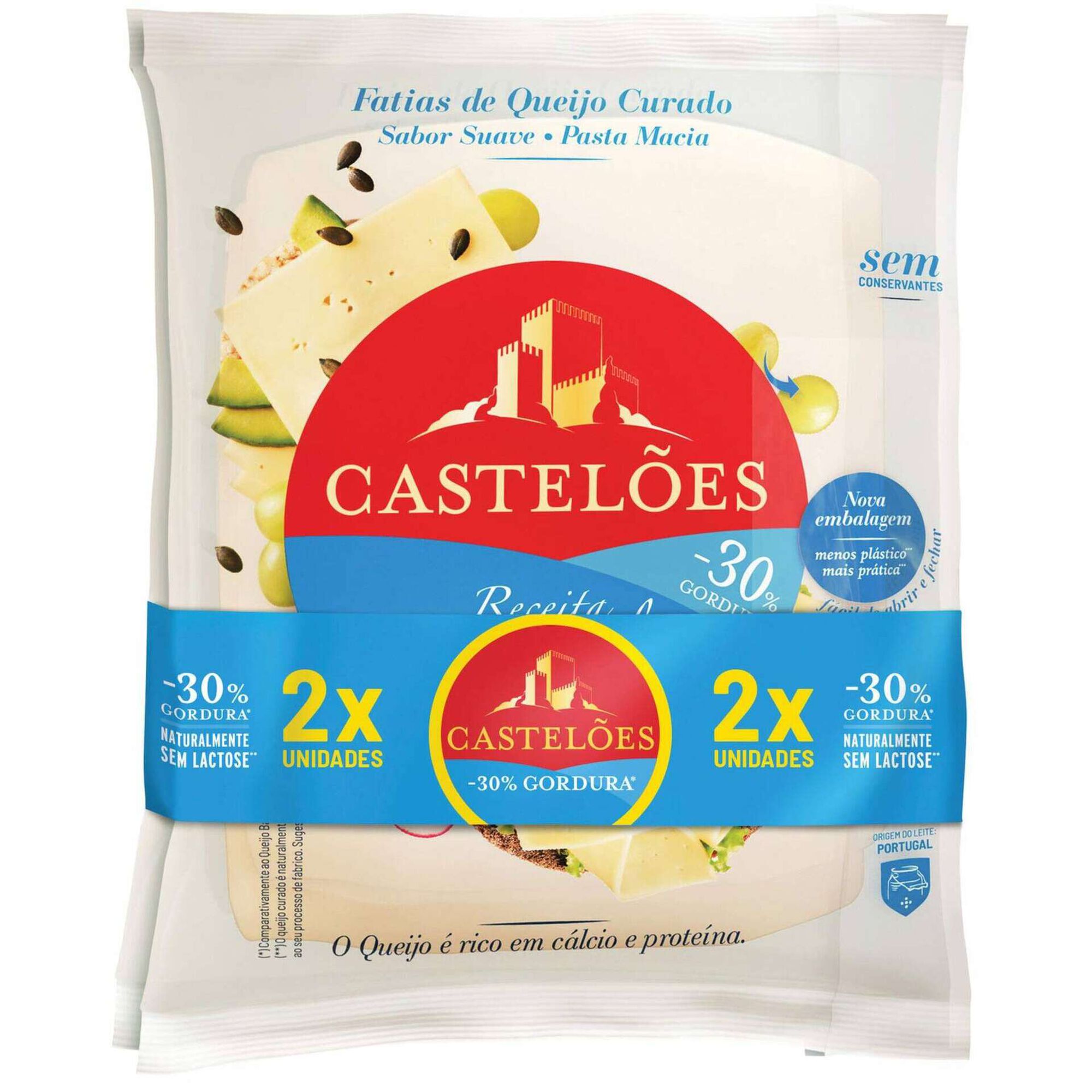 Queijo sem Lactose Light Fatiado Queijo sem Lactose Light Fatiado