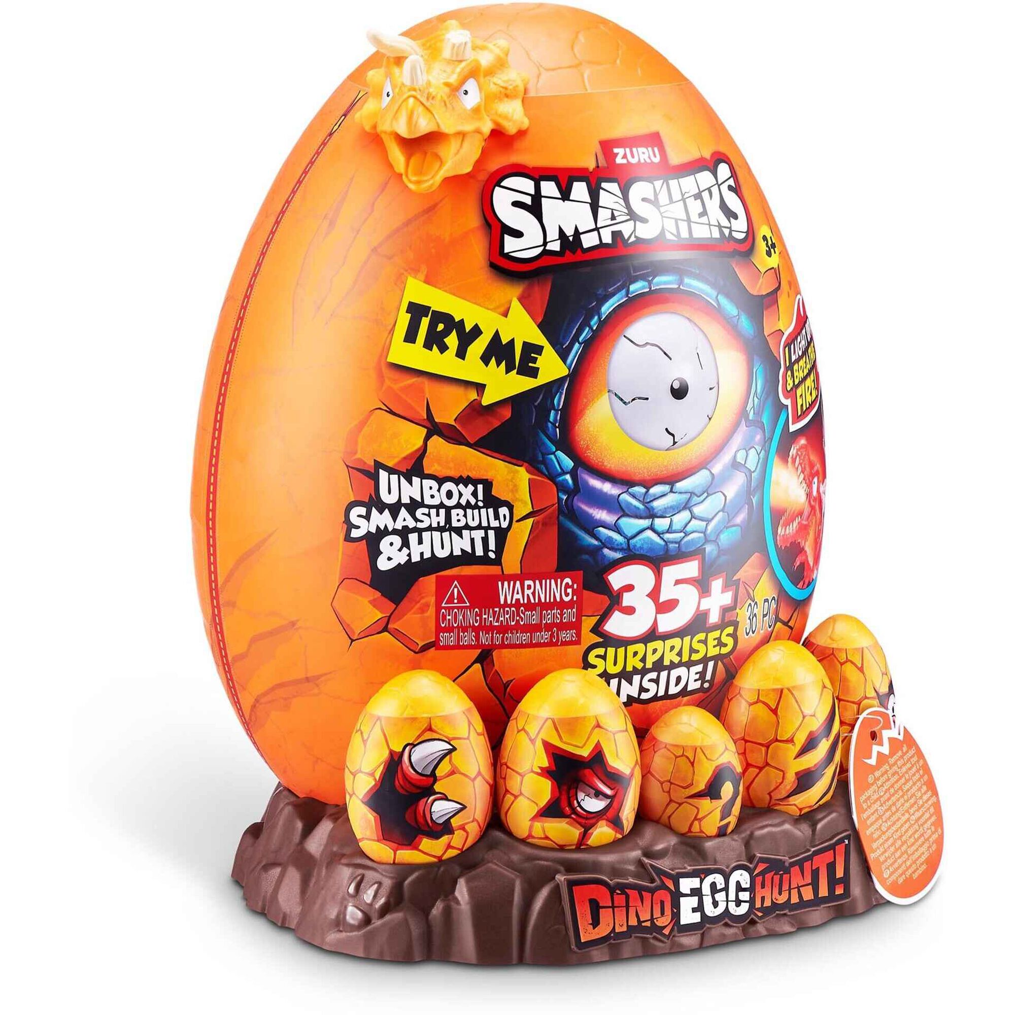 Smashers - Ovos Surpresa Dino Egg Hunt