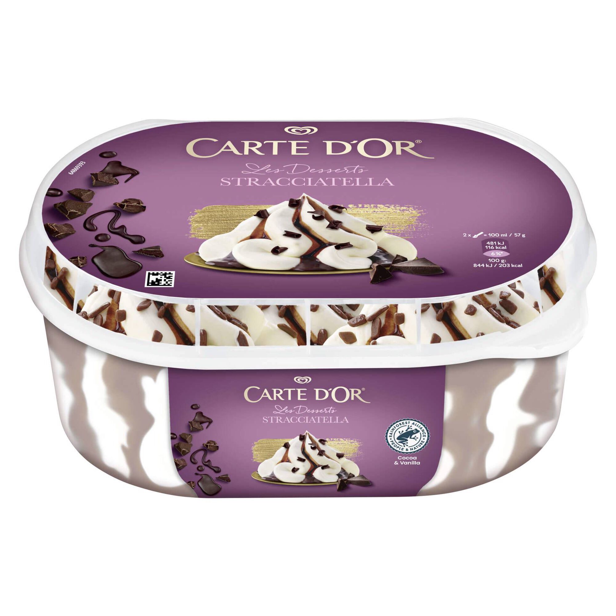 Gelado Stracciatella Les Desserts
