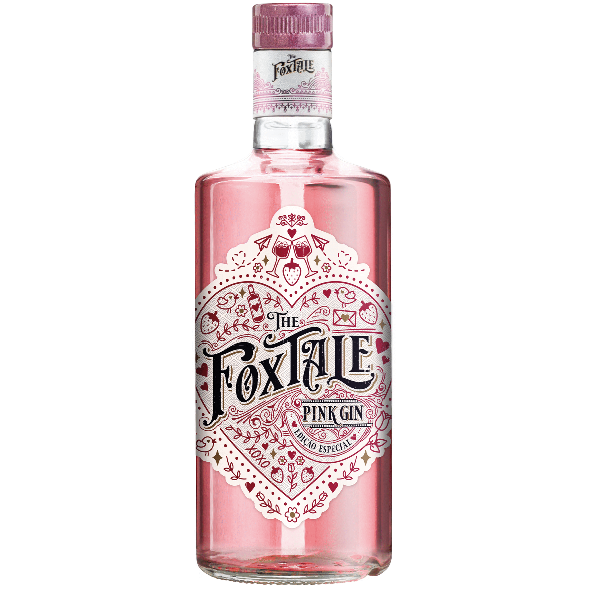 Gin The Foxtale Pink Edi&ccedil;&atilde;o Limitada For Him&Her