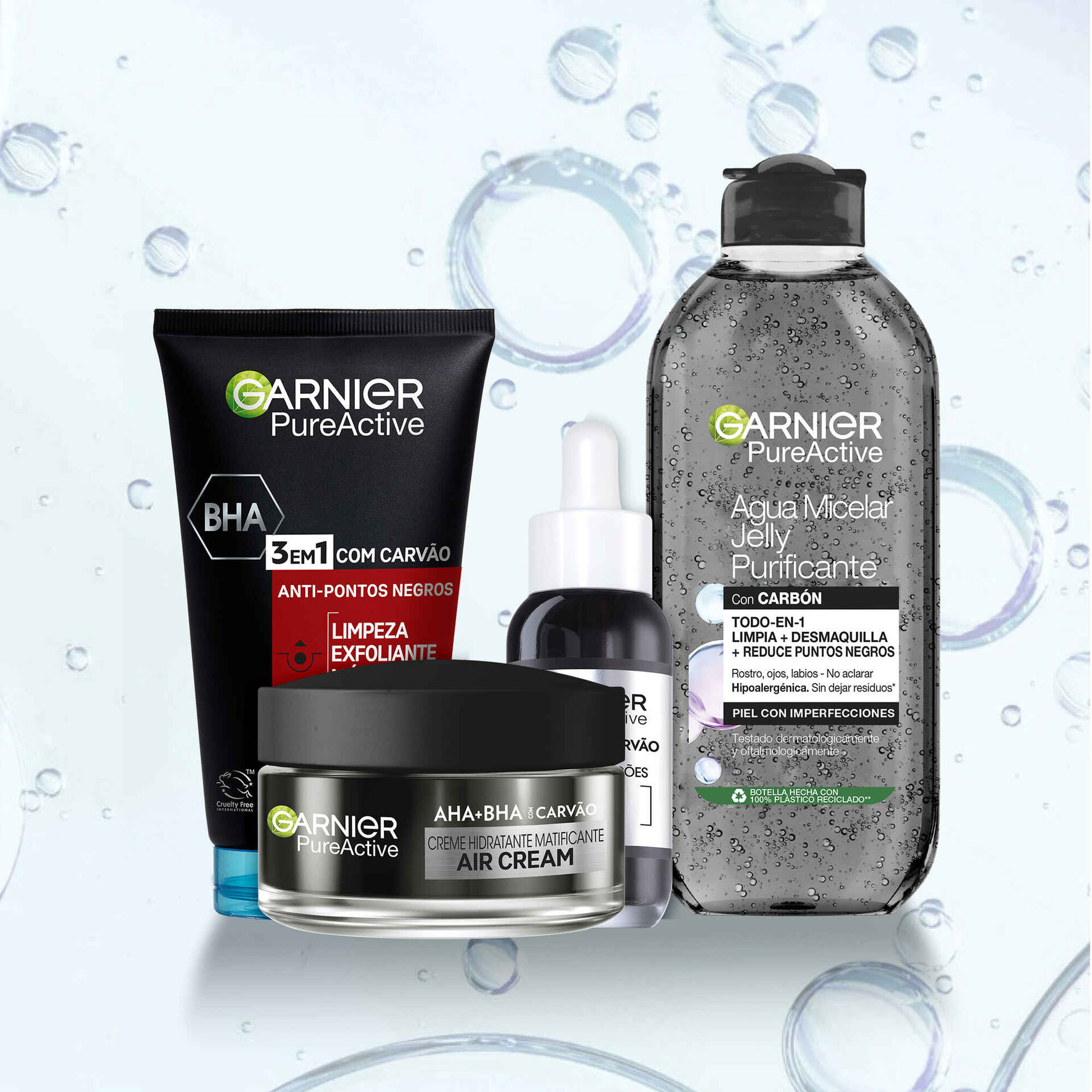 Rotina de Rosto Limpeza Pure Active Rotina de Rosto Limpeza Pure Active