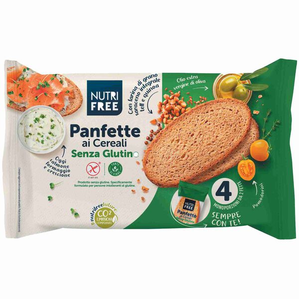 Pão Multicereal Fatiado sem Glúten Nutrifree