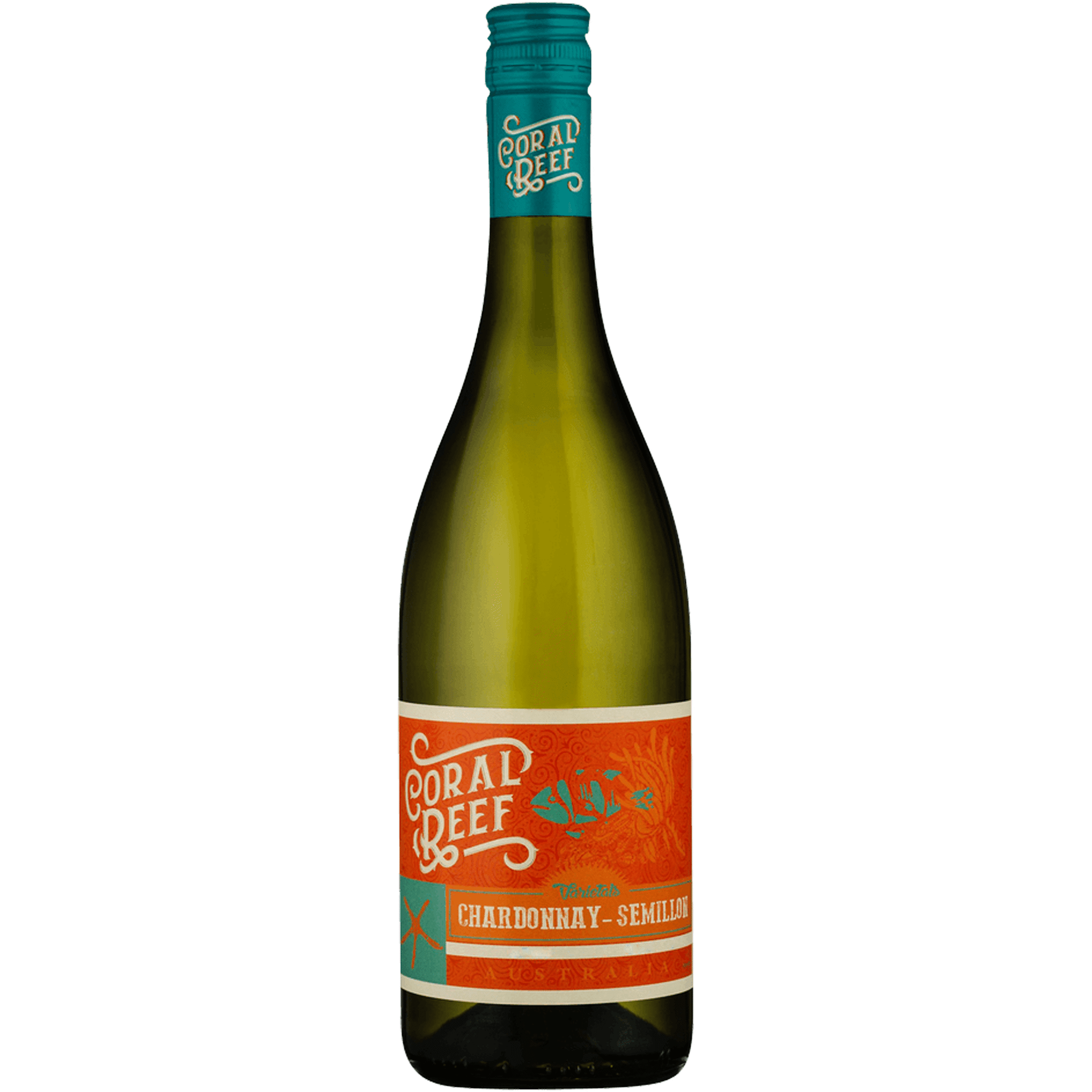 Vinho Coral Reef Chardonnay Semillon Austrália Branco Vinho Branco