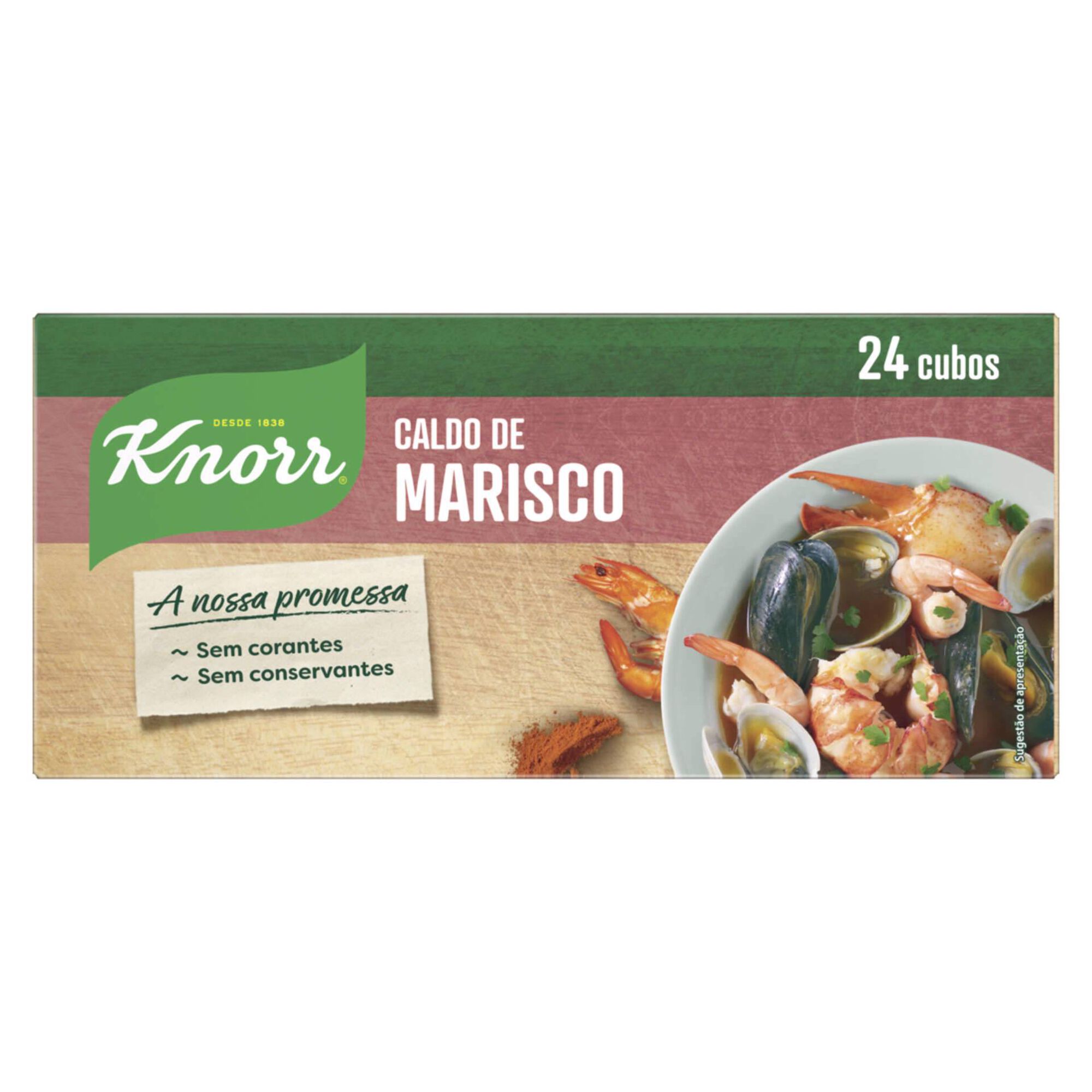 Caldo de Marisco Cubos