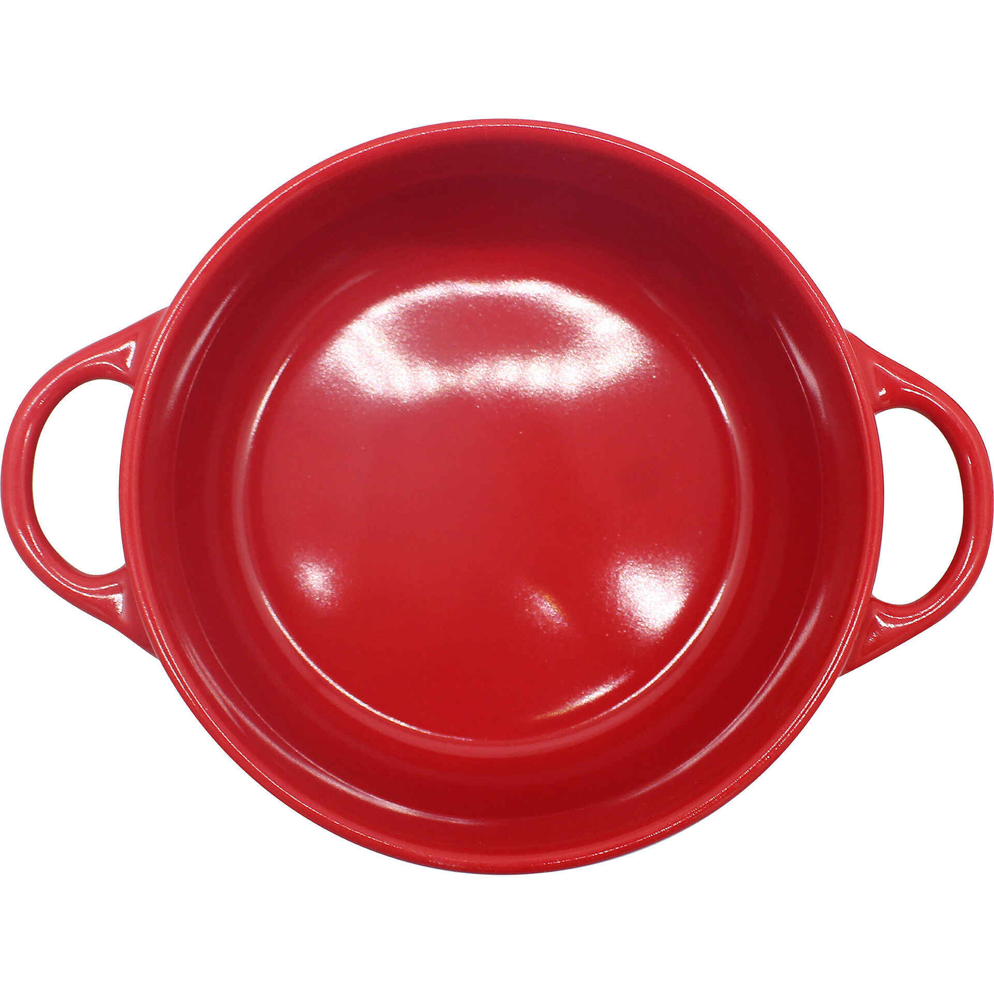 Mini Ca&ccedil;arola para Forno 13,8cm Vermelha Kasa