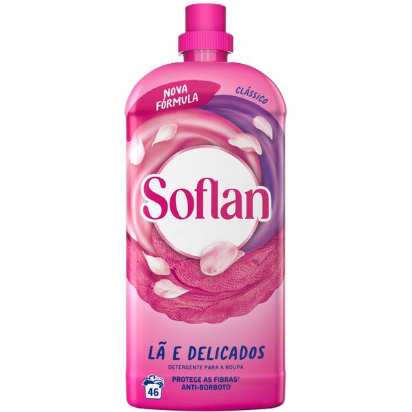 Detergente Máquina Roupa Líquido Clássico Soflan