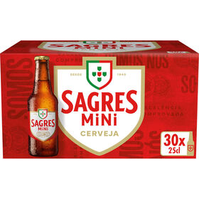 Cerveja com &Aacute;lcool Mini Sagres