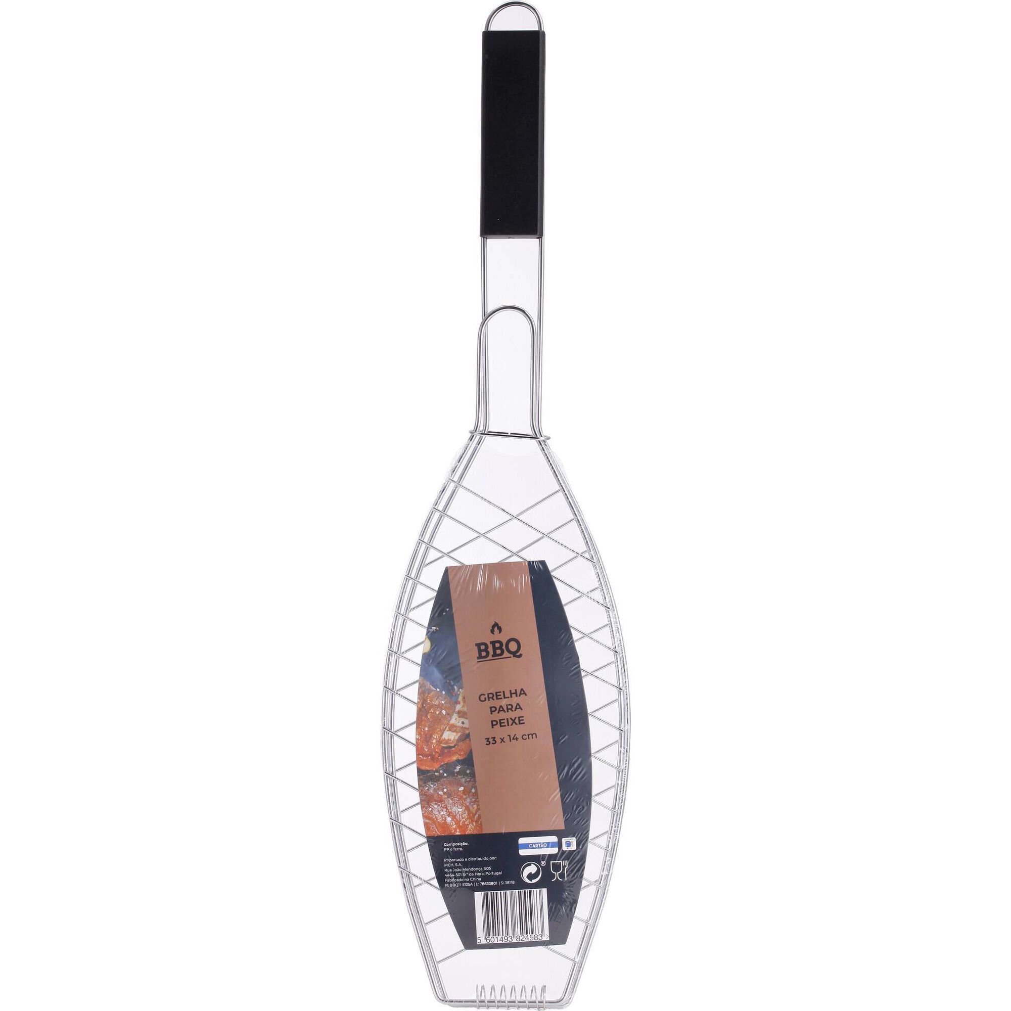 Grelha Quadriculada Peixe para Barbecue BBQ Collection