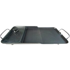 Grelhador de Mesa 2 em 1 2000W Antiaderente