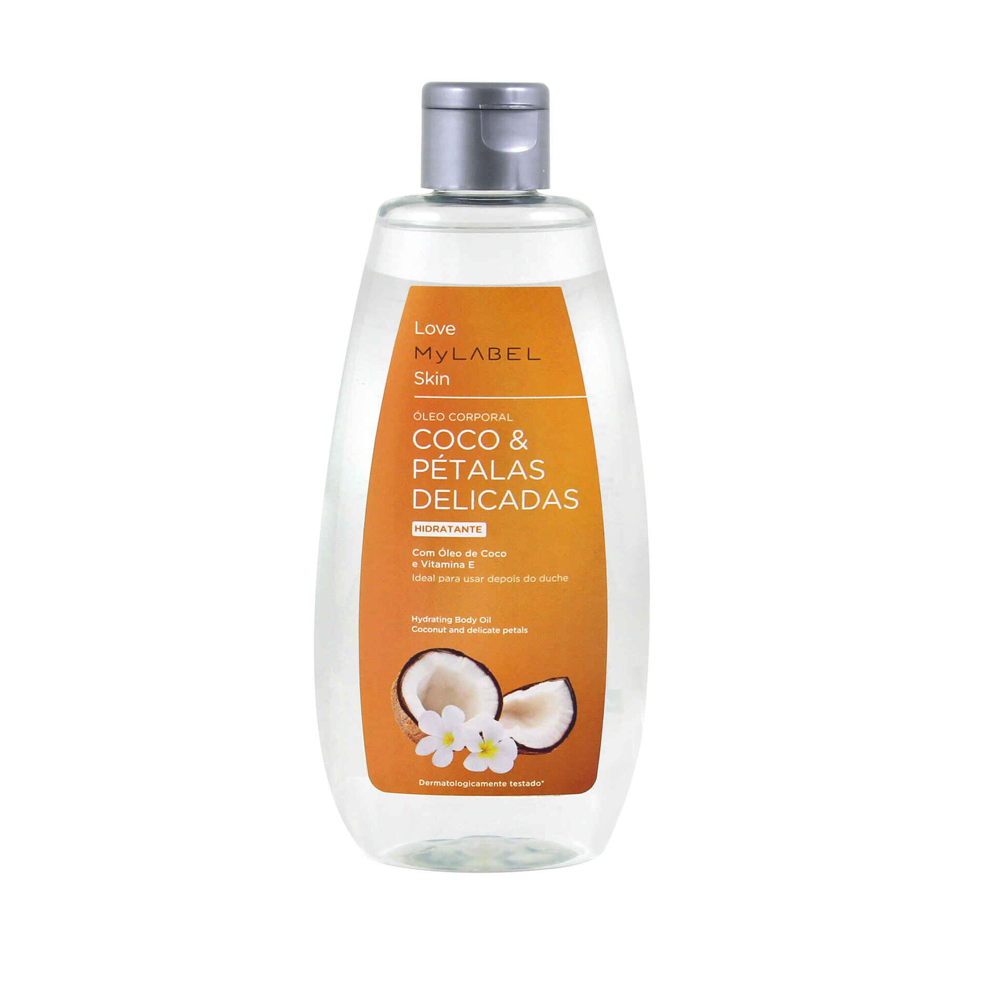 Óleo Corpo Coco e Pétalas Delicadas